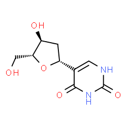 ChemSpider 2D Image | 2'-DEOXYPSEUDOURIDINE | C9H12N2O5