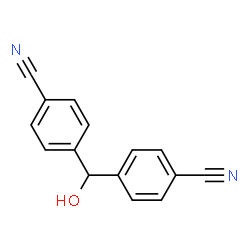 ChemSpider 2D Image | 4,4'-Dicyanobenzhydrol | C15H10N2O
