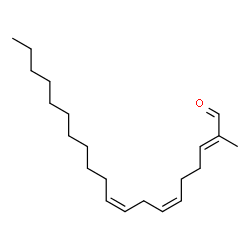 ChemSpider 2D Image | 2-methyl-2E,6Z,9Z-icosatrienal | C21H36O
