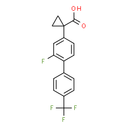 ChemSpider 2D Image | CHF-5022 | C17H12F4O2