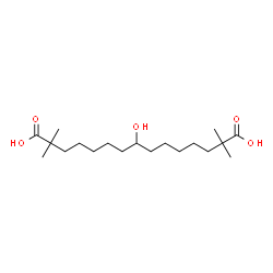 ChemSpider 2D Image | bempedoic acid | C19H36O5