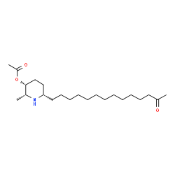 ChemSpider 2D Image | (-)-3-O-acetylspectaline | C22H41NO3