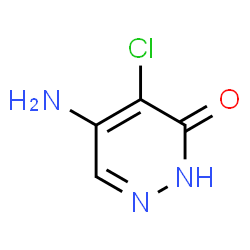ChemSpider 2D Image | Desphenyl Chloridazon | C4H4ClN3O