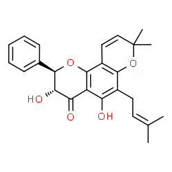 ChemSpider 2D Image | iso-Mundulinol | C25H26O5