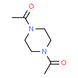 ChemSpider 2D Image | N,N′-diacetylpiperazine | C8H14N2O2