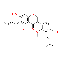 ChemSpider 2D Image | iso-Sophoranone | C26H30O6