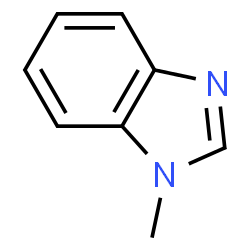 ChemSpider 2D Image | methylbenzimidazole | C8H8N2