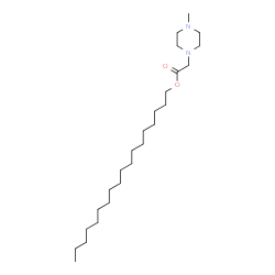 ChemSpider 2D Image | Octadecyl (4-methyl-1-piperazinyl)acetate | C25H50N2O2