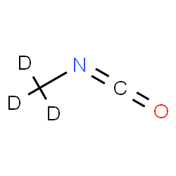 ChemSpider 2D Image | Isocyanato(~2~H_3_)methane | C2D3NO