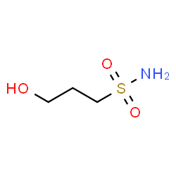 ChemSpider 2D Image | 3-Hydroxy-1-propanesulfonamide | C3H9NO3S
