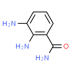ChemSpider 2D Image | 2,3-Diaminobenzamide | C7H9N3O
