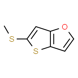 ChemSpider 2D Image | 5-(Methylsulfanyl)thieno[3,2-b]furan | C7H6OS2