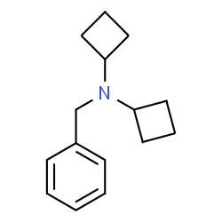ChemSpider 2D Image | N-Benzyl-N-cyclobutylcyclobutanamine | C15H21N