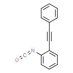 ChemSpider 2D Image | 1-Isocyanato-2-(phenylethynyl)benzene | C15H9NO
