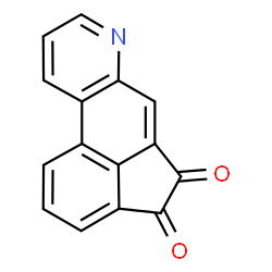 ChemSpider 2D Image | Indeno[7,1-fg]quinoline-4,5-dione | C15H7NO2
