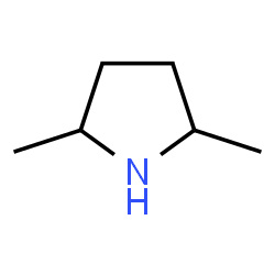 ChemSpider 2D Image | 2,5-Dimethylpyrrolidine | C6H13N