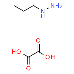 ChemSpider 2D Image | Propylhydrazine oxalate salt | C5H12N2O4