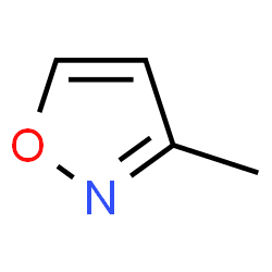 ChemSpider 2D Image | 3-methylisoxazole | C4H5NO