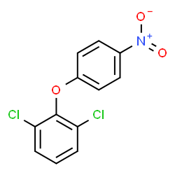 ChemSpider 2D Image | 1,3-Dichloro-2-(4-nitrophenoxy)benzene | C12H7Cl2NO3