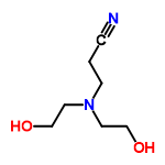 InChI=1/C7H14N2O2/c8-2-1-3-9(4-6-10)5-7-11/h10-11H,1,3-7H2