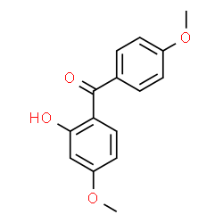 ChemSpider 2D Image | 4,4'-Dimethoxy-2-Hydroxybenzophenone | C15H14O4