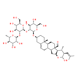 ChemSpider 2D Image | CSID:8685354 | C45H70O18