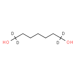 ChemSpider 2D Image | 1,7-(1,1,7,7-~2~H_4_)Heptanediol | C7H12D4O2