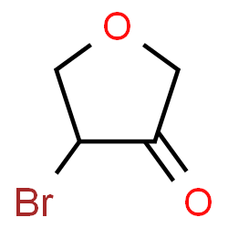 ChemSpider 2D Image | 4-Bromodihydro-3(2H)-furanone | C4H5BrO2