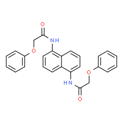 ChemSpider 2D Image | N,N'-1,5-Naphthalenediylbis(2-phenoxyacetamide) | C26H22N2O4
