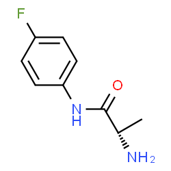ChemSpider 2D Image | N-(4-Fluorophenyl)alaninamide | C9H11FN2O