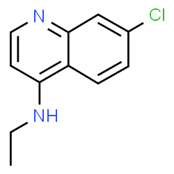 ChemSpider 2D Image | 7-Chloro-N-ethyl-4-quinolinamine | C11H11ClN2
