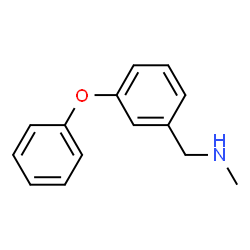 ChemSpider 2D Image | N-methyl-N-(3-phenoxybenzyl)amine | C14H15NO