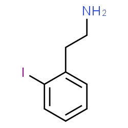 ChemSpider 2D Image | 2-(2-Iodophenyl)ethanamine | C8H10IN