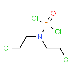 ChemSpider 2D Image | Bis(2-chloroethyl)phosphoramidic dichloride | C4H8Cl4NOP