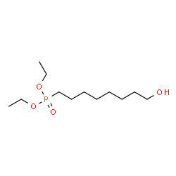 ChemSpider 2D Image | Diethyl (8-hydroxyoctyl)phosphonate | C12H27O4P