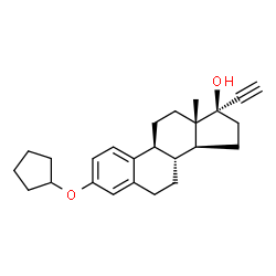 ChemSpider 2D Image | Quinestrol | C25H32O2