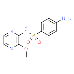 ChemSpider 2D Image | sulfalene | C11H12N4O3S