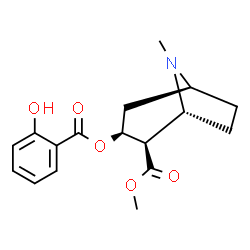 ChemSpider 2D Image | Salicylmethylecgonine | C17H21NO5