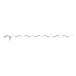 ChemSpider 2D Image | 17-hydroxy-3,6,9,12,15-pentaoxaheptadecyl acrylate | C15H28O8