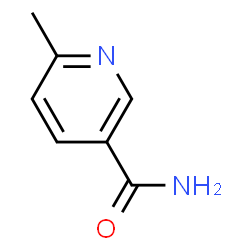 ChemSpider 2D Image | 6-Methylnicotinamide | C7H8N2O