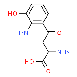 ChemSpider 2D Image | DL-3-Hydroxykyunrenine | C10H12N2O4