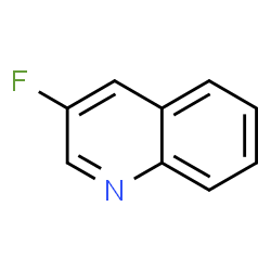 ChemSpider 2D Image | 3-Fluoroquinoline | C9H6FN