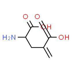 ChemSpider 2D Image | 4-Methyleneglutamic acid | C6H9NO4