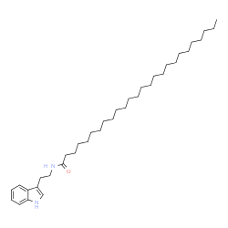 ChemSpider 2D Image | N-[2-(1H-Indol-3-yl)ethyl]hexacosanamide | C36H62N2O