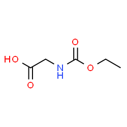 ChemSpider 2D Image | N-(Ethoxycarbonyl)glycine | C5H9NO4