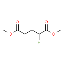 ChemSpider 2D Image | Dimethyl 2-fluoropentanedioate | C7H11FO4