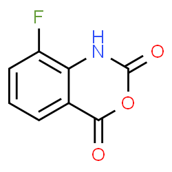 ChemSpider 2D Image | 3-Fluoroisatoic anhydride | C8H4FNO3