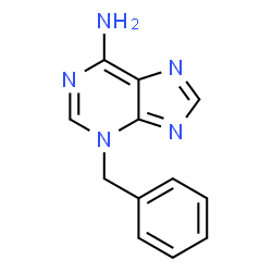 ChemSpider 2D Image | 3-Benzyladenine | C12H11N5