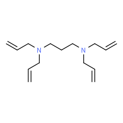 ChemSpider 2D Image | N,N,N',N'-Tetraallyl-1,3-propanediamine | C15H26N2
