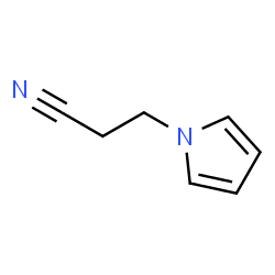 ChemSpider 2D Image | 1-Pyrrolepropionitrile | C7H8N2